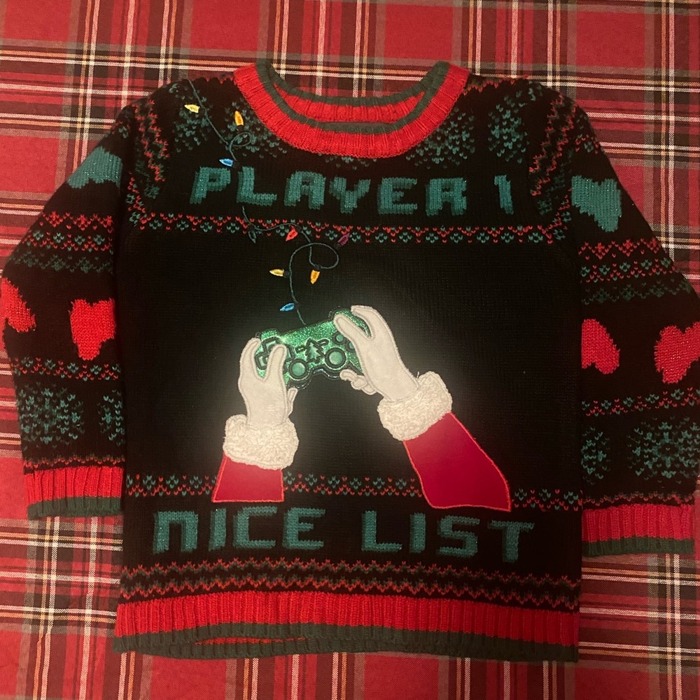 Ugly Christmas sweater size 5